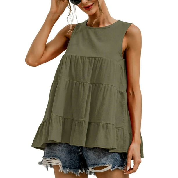 Details about Women Polyester Blouse Sleeveless Black Color Round Neck Wedding Party Wear Details about Women Polyester Blouse Sleeveless Black Color Round Neck Wedding Party Wear